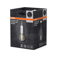 OSRAM Vintage 1906® Hanglamp ROND E27, wit
