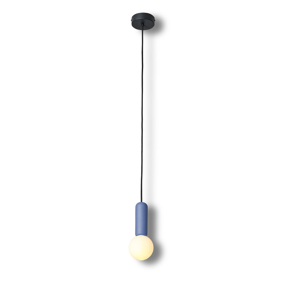 OSRAM DECOR Concrete Mic Pendelleuchte 1xG9 Blau