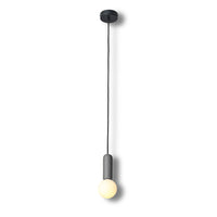 OSRAM DECOR Concrete Mic hanglamp 1xG9 Donkergrijs
