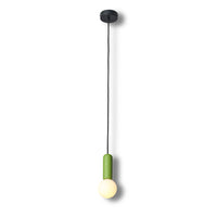 OSRAM DECOR Concrete Mic hanglamp 1xG9 groen