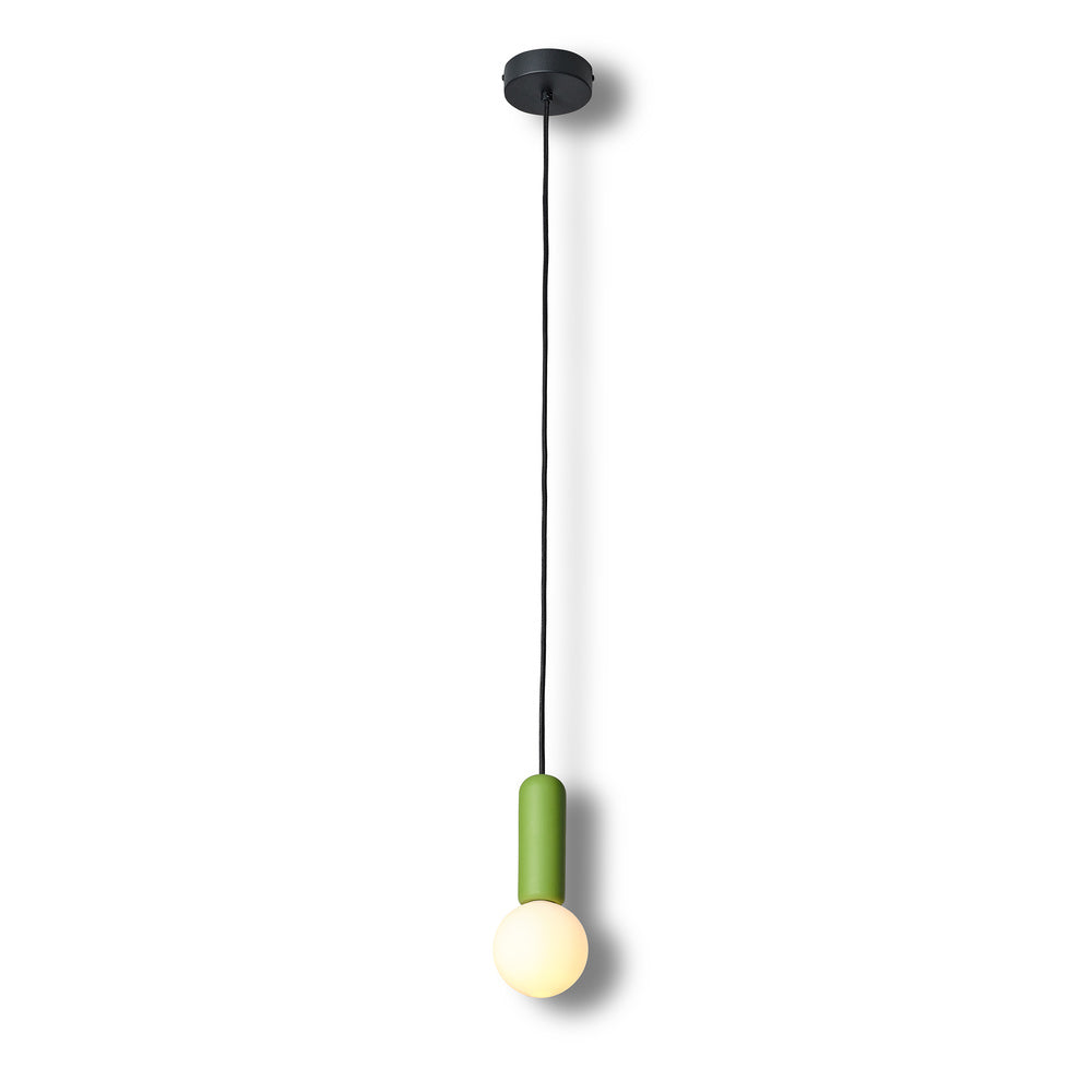 OSRAM DECOR Concrete Mic hanglamp 1xG9 groen