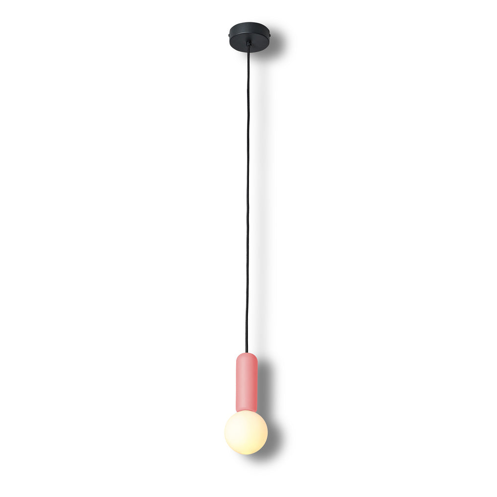 OSRAM DECOR Concrete Mic hanglamp 1xG9 roze