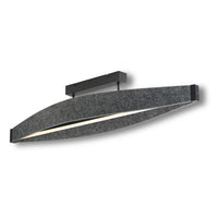 OSRAM DECOR Flat Felt Deckenleuchte 23W 830 Dunkelgrau