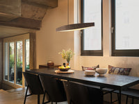 OSRAM DECOR Platte vilten hanglamp 23W 830 Donkergrijs