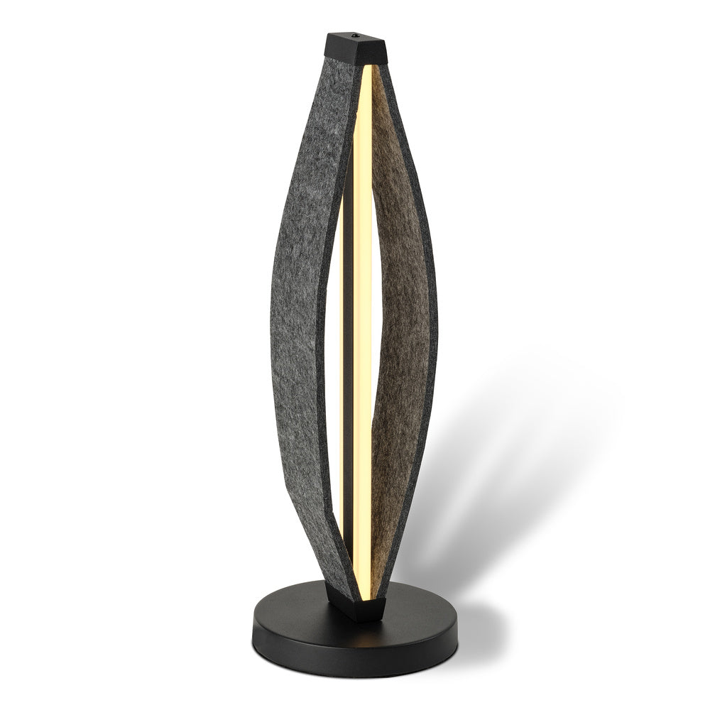 OSRAM DECOR Flat Felt Tischleuchte 13W 830 Dunkelgrau