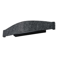 OSRAM DECOR Platte vilten wandlamp 13W 830 Donkergrijs