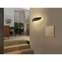OSRAM DECOR Platte vilten wandlamp 13W 830 Donkergrijs