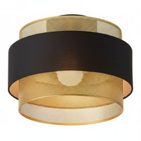 OSRAM DECOR Hornet Plafondlamp 1xE27 Zwart