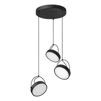 OSRAM DECOR Puck 3x hanglamp PL 36W zwart