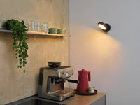 OSRAM DECOR Puck Wandleuchte 11W Schwarz