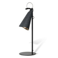OSRAM Decor Bell Tischleuchte E27 Schwarz, Tischlampe, Metall, PCR, mit flexibel einstellbarem Leuchtenschirm