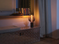 OSRAM DECOR Tafellamp met marmeren voet, dimbaar, E27, zwart