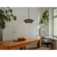 OSRAM DECOR Stripes hanglamp 1xE27 donkergrijs