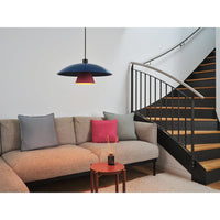 Decor Flying Mushroom Pendant Pendant E27 Blue