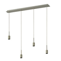 OSRAM DECOR Needle hanglamp, lineair, beige, 4xE27