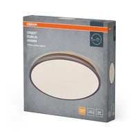 OSRAM ORBIS DUBLIN plafondlamp, zilver, 36W, 4150lm