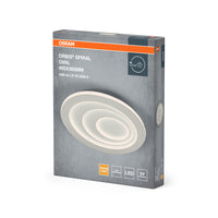 OSRAM ORBIS SPIRAL OVAL plafondlamp, wit, 37W, 4000lm