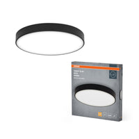 OSRAM ORBIS Slim Moia plafondlamp, zwart, 36W, 4500lm