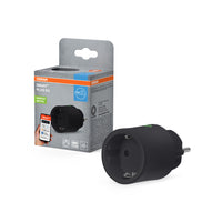 OSRAM Matter SMART+ Plug smarte indoor Steckdose, schwarz