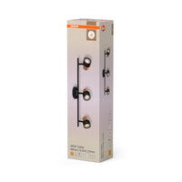 OSRAM DECOR SPOT CORK plafondlamp, 3 x 3,4W, 690lm, zwart