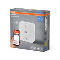 OSRAM Wifi SMART+ Kohlenmonoxid CO Detektor, Weiß