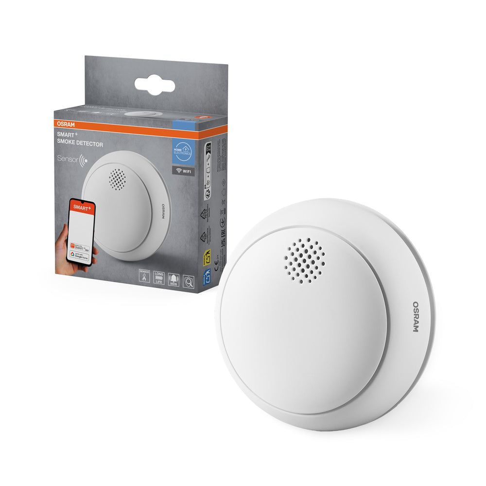 OSRAM Wifi SMART+ slimme rookmelder, wit