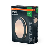 OSRAM ENDURA CLASSIC ORBI W buitenwandlamp, donkergrijs