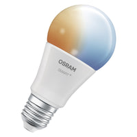 OSRAM SMART+ MATTER Classic shapes Tunable white in A-Form, LED-Lampe, Matt, 9,5 W, (ex 75 W), 1055 lm, Lichtfarbe variabel, Matter, Smartspeaker-Kompatibel, Dimmbar