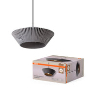 OSRAM DECOR Stripes hanglamp 1xE27 donkergrijs