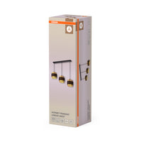 OSRAM DECOR Hornet Hanglamp Lineair 3xE27 Zwart