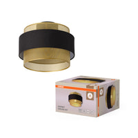 OSRAM DECOR Hornet Plafondlamp 1xE27 Zwart
