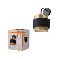 OSRAM DECOR Hornet wandlamp 1xE27 zwart