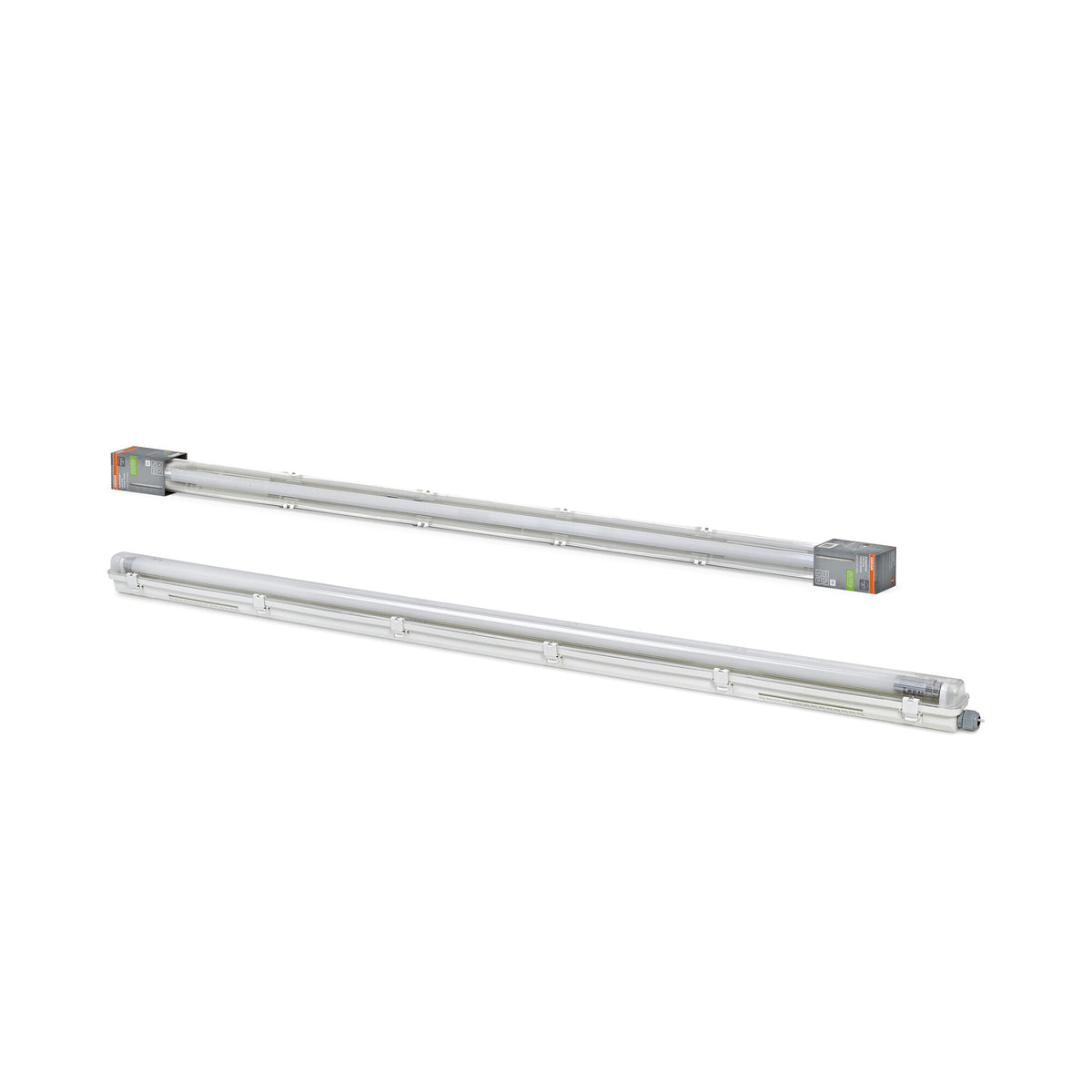 OSRAM SUBMARINE® NATURE LOOP vochtbestendige lamp met LED-buis, wit, 20 W, 2300 lm, koudwit, stofdicht, spatwaterdicht, 40.000 uur, energiezuinig, daglichtsensor, bewegingsmelder