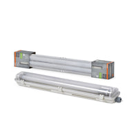 OSRAM SUBMARINE® NATURE LOOP vochtbestendige lamp met LED-buis, wit, 14 W, 1600 lm, koudwit, stofdicht, spatwaterdicht, 40.000 uur, energiezuinig, daglichtsensor, bewegingsmelder