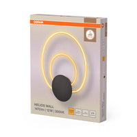 OSRAM DECOR Helios wandlamp, 12W, 3000K, 960 lm, warm wit, Klik op Selecteren