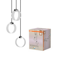 OSRAM DECOR Circle Pendelleuchte, 3 Pendel, 20W, Click CCT Black