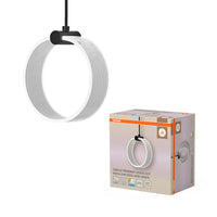 OSRAM DECOR Circle hanglamp, 8W, klikbare kleurtemperatuur (CCT) zwart