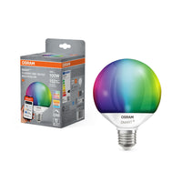 OSRAM Matter SMART+ LED-lamp CLASSIC G95, RGB, mat effect, 14W, 1521lm, E27