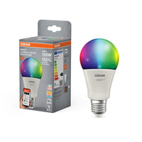 OSRAM Matter SMART+ LED-lamp CLASSIC A, RGB, mat effect, 14W, 1521lm, E27