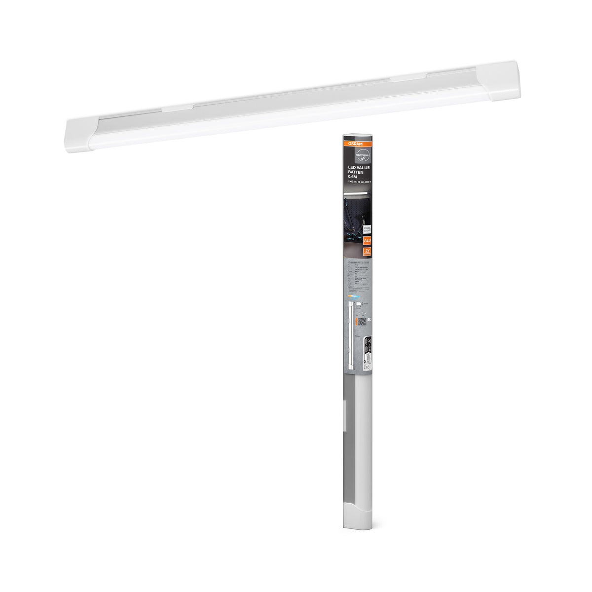 OSRAMValue Batten LED-lichtstrip 600 mm 4000 K 10 W