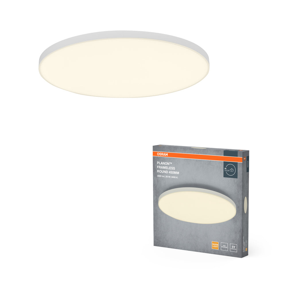 OSRAM Planon ronde plafondlamp zonder frame, 28W, 450mm