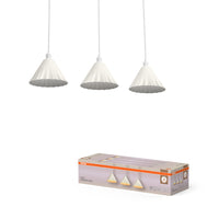 OSRAM DECOR hanglamp, 3-lichts, Decor Pulp wit, E14