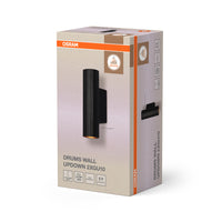 OSRAM DECOR Drums Wall Updown Wandleuchte 2xGU10 Black