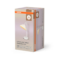 OSRAM DECOR tafellamp Decor Lotusblad wit, E14, dimbaar