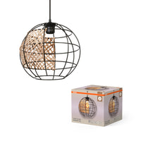 OSRAM DECOR Cage Globe hanglamp, zwart/bruin, E27