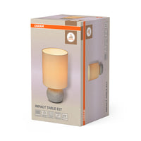 OSRAM DECOR Impact Tafellamp Beige en Grijs, E27