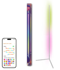 OSRAM Matter SMART+ Floor Corner Slim vloerlamp, met afstandsbediening, wit, 1400 mm, RGB + Tunable White (TW)