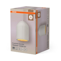 OSRAM DECOR Plaster Routes Hanglamp 150 1xE27 Wit