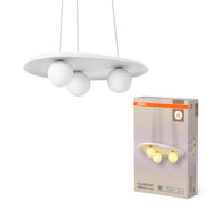 OSRAM DECOR Plaster Nest hanglamp 3xG9 wit