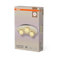 OSRAM DECOR Plaster Nest Plafondlamp 3xG9 Wit